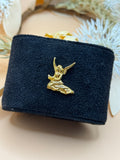 Gold Tone Angel Lapel Pin